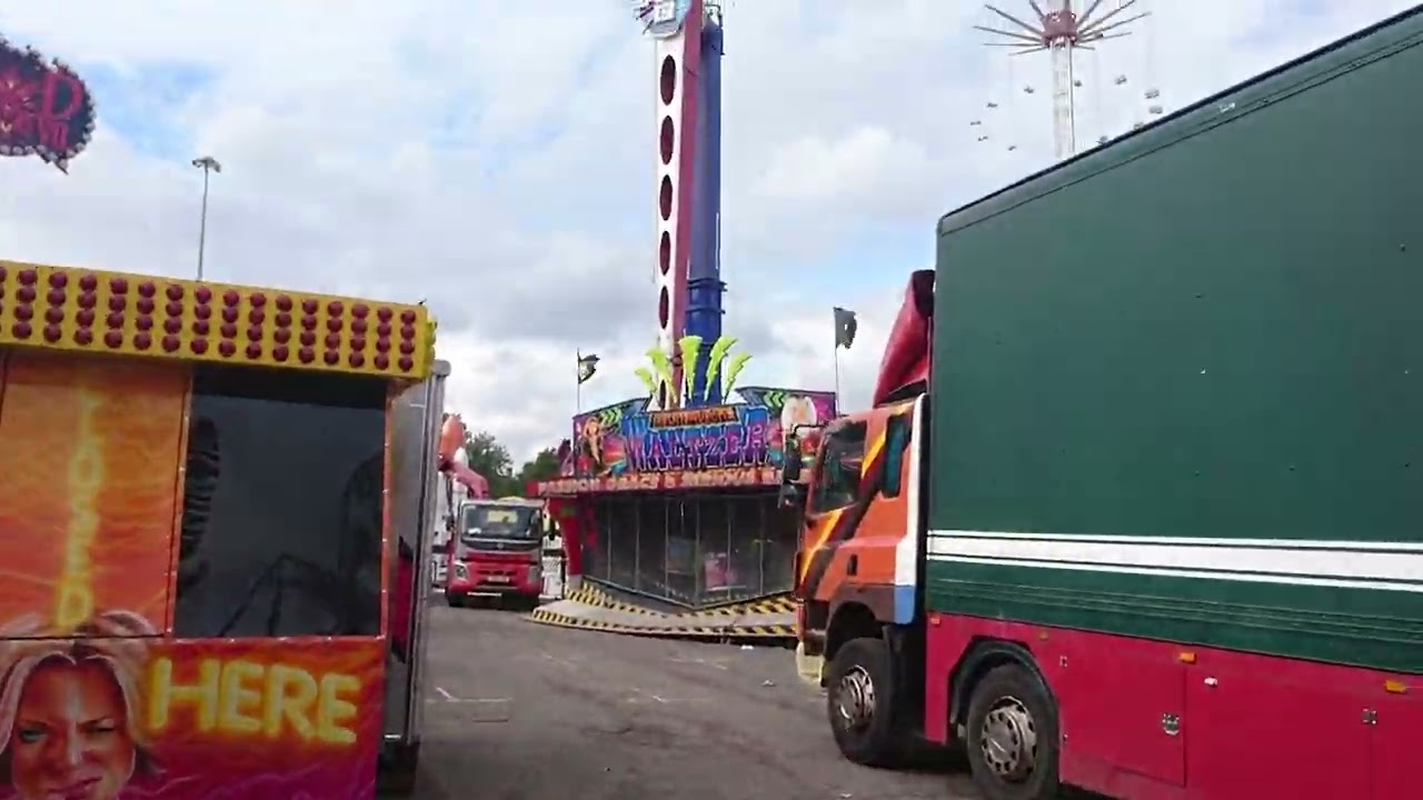 24th September nottingham goose fair more build up 2024