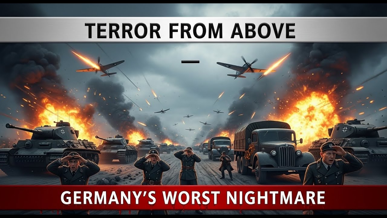 German Officers Were Terrified When Air Support Destroyed Entire Columns