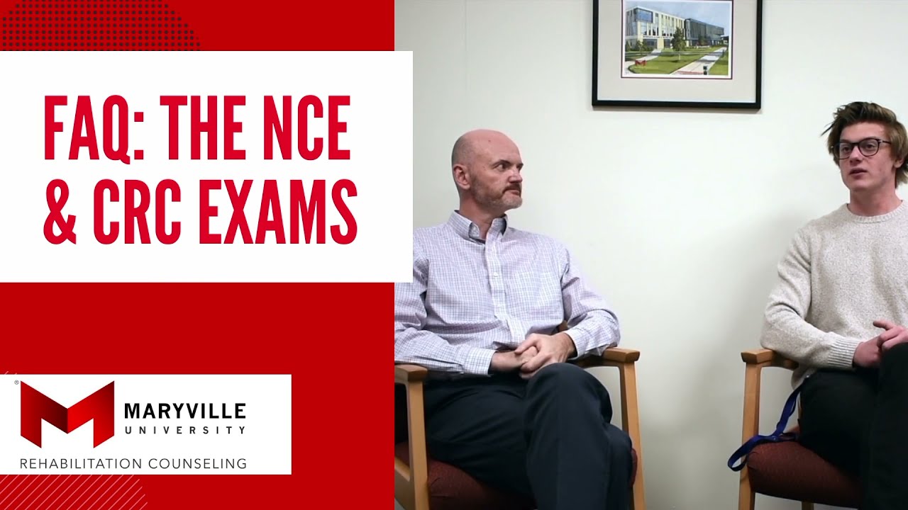 FAQ: NCE & CRC Exams