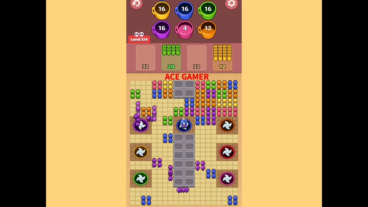 Fruit Hole Level 329 walkthrough solution 
