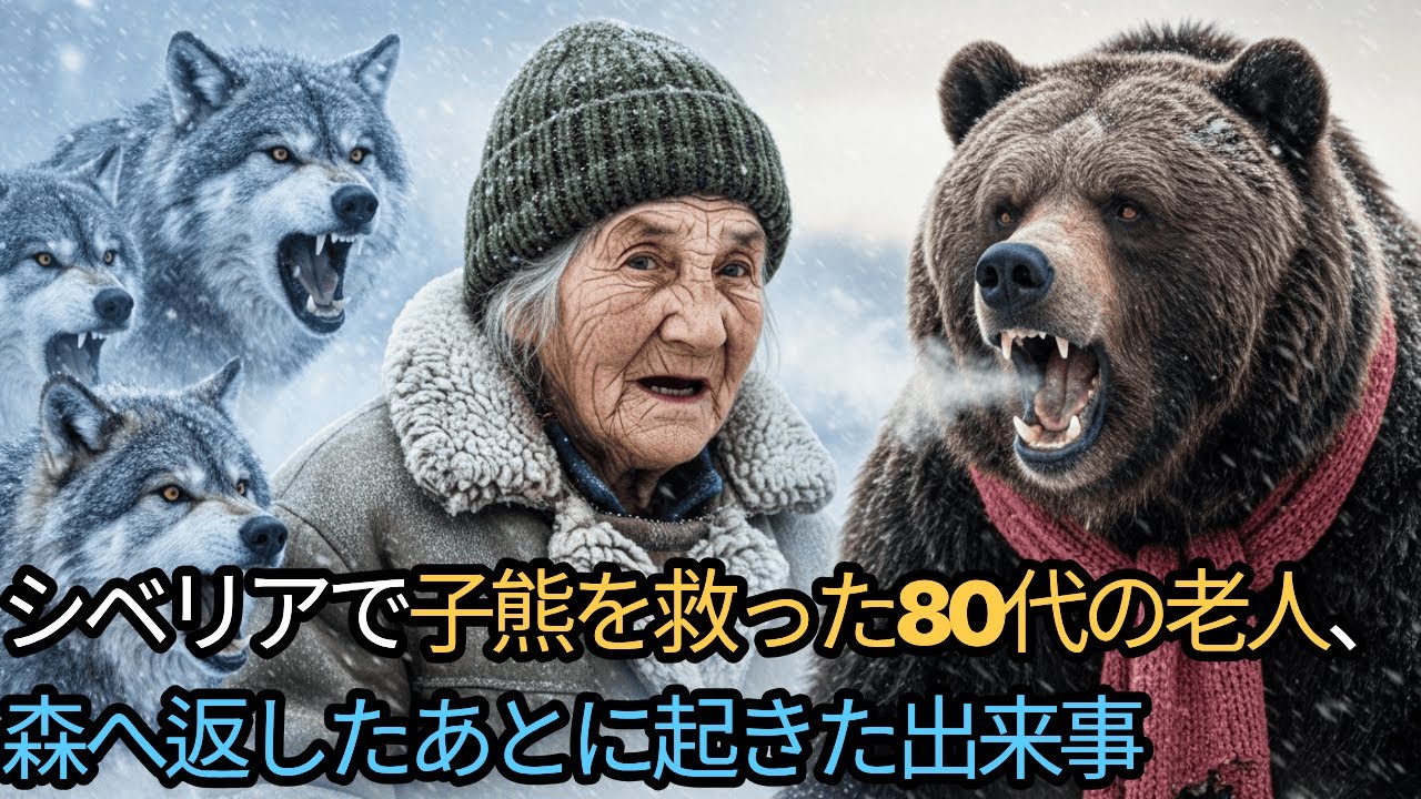 あの日、助けた子熊が今、目の前に立っていた