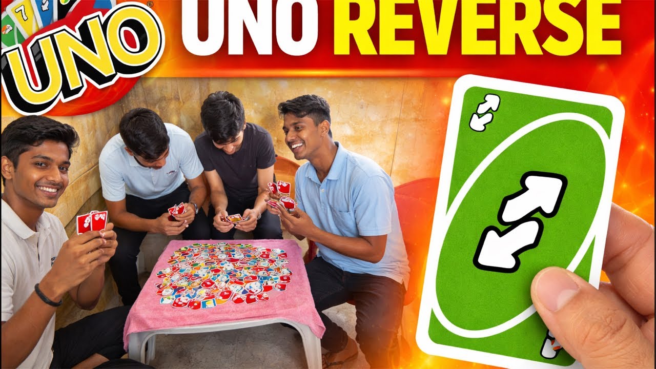 SRA._.15 is live UNO Game Battle With 5 Friends | Who Will Win? 🔥