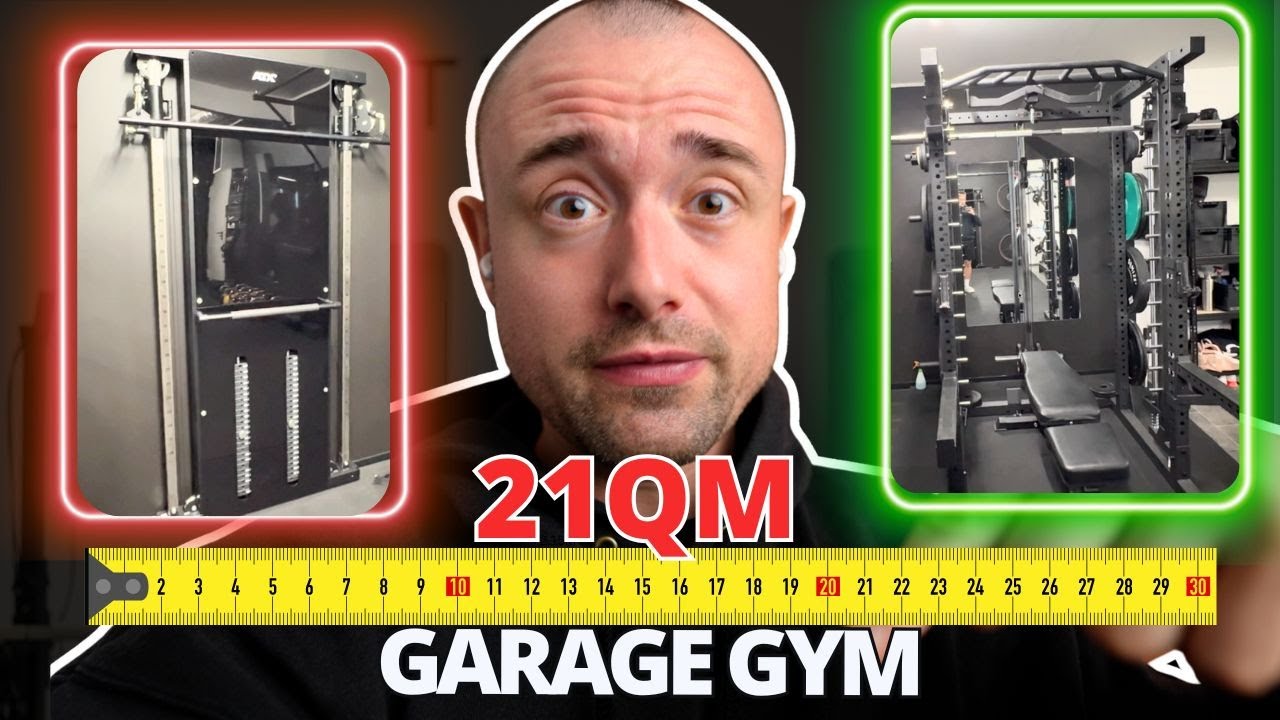 21qm Home Gym in DIY Garage – komplette Roomtour & Equipment -Tipps!