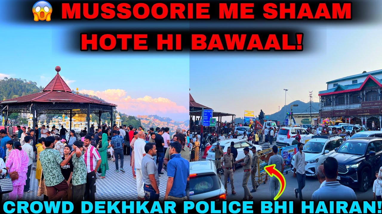 🔥 Mussoorie Today Live Update | Shaam Ka Ye Nazara Dekhkar Har Koi Hairan Reh Gaya