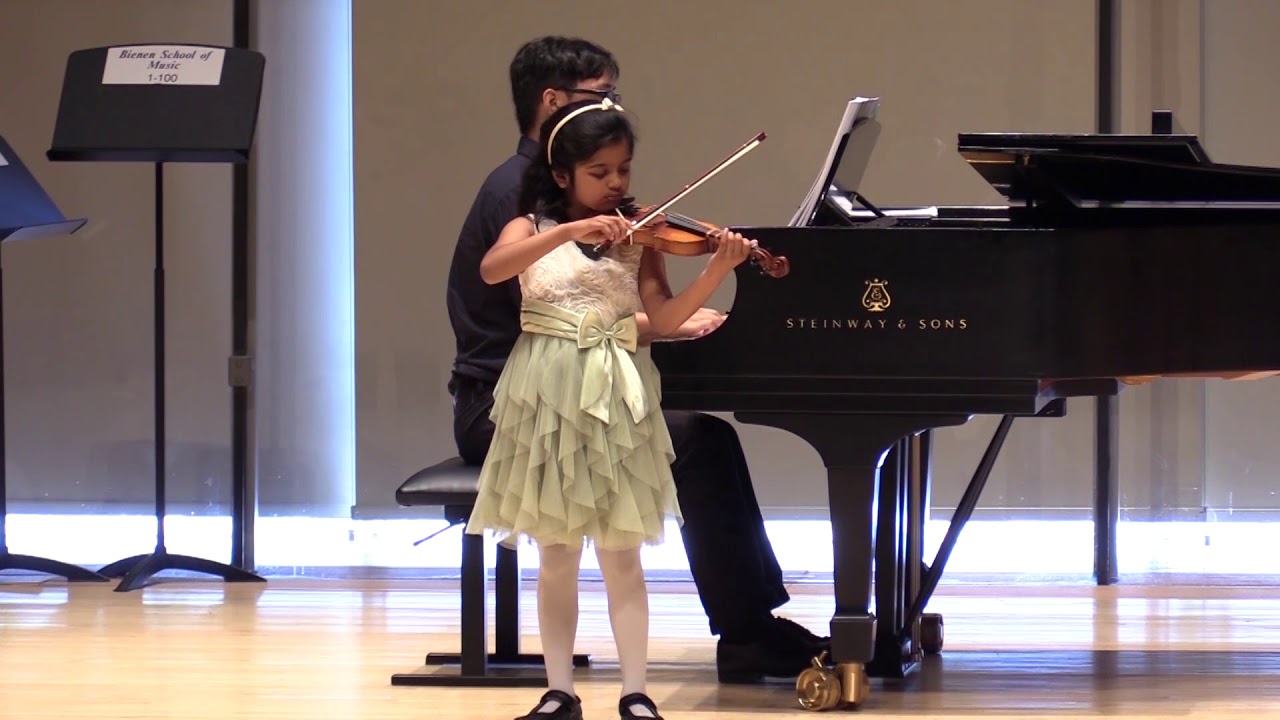Becker: Gavotte | Eva Koshy, violin | Northwestern University Music Academy