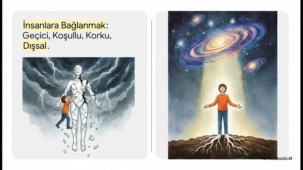 İlişkilerde kapsamlı sevgi ve şefkat Part: 8 Bağlılık  Özgürlüğe Giden Yol