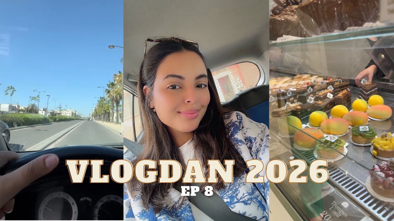 VLOGDAN 8 : Workday & shopping 🌙☪️ مرات كنحس براسي بوحدي… 💭
