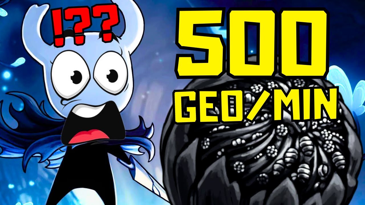 Como Farmear 500 DE GEO POR MINUTO en Hollow Knight