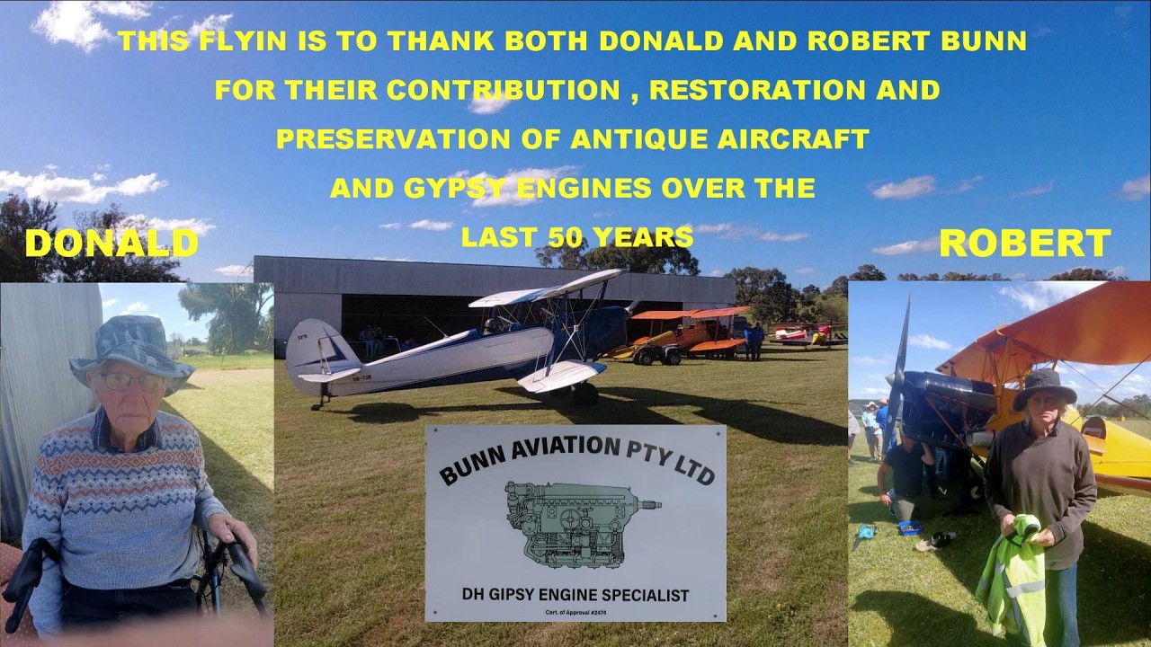 DONALD AND ROBERTS FLYIN