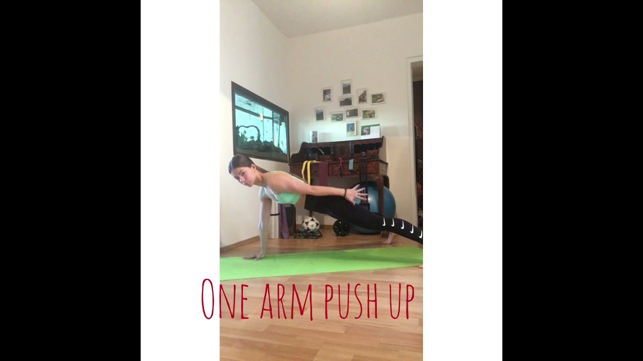 How to do one arm push up, Jak udělat klik na jedné ruce