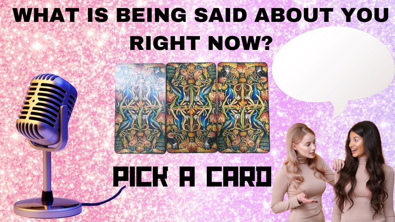 WHAT IS BEING SAID ABOUT YOU RIGHT NOW?🧐🤨🎙️|🔮PICK A CARD🔮|