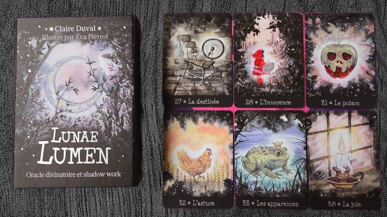 🔮 L'oracle Lunae Lumen de @ClaireDeLaLune & Tirage - il est magnifique 🤩 🔮