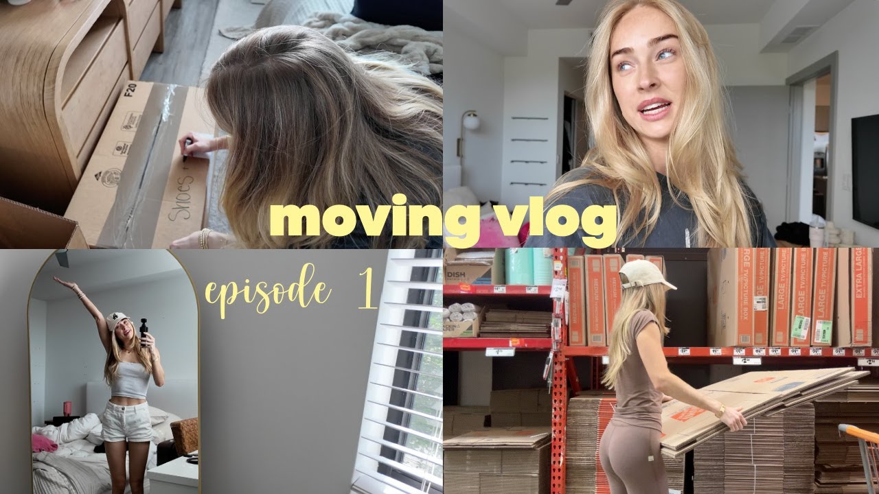 moving to NYC: episode 1 (packing up my whole apartment)