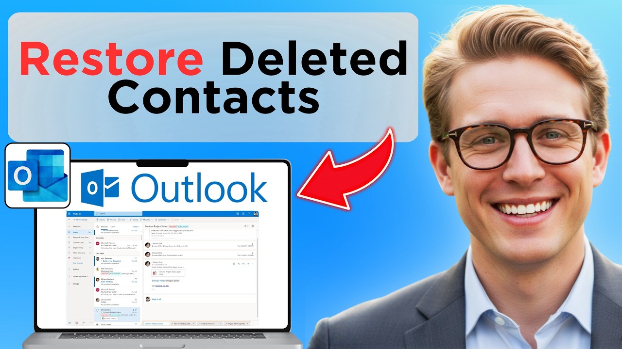 Как восстановить удаленные контакты в Outlook (простое руководство)
