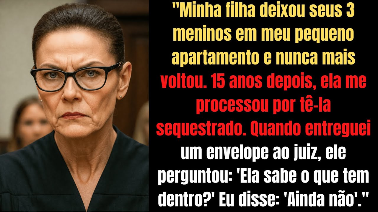 ABANDONOU OS FILHOS POR DINHEIRO E VOLTOU 15 ANOS DEPOIS: A VINGANÇA DA AVÓ FOI IMPLACÁVEL! ⚖️🔥