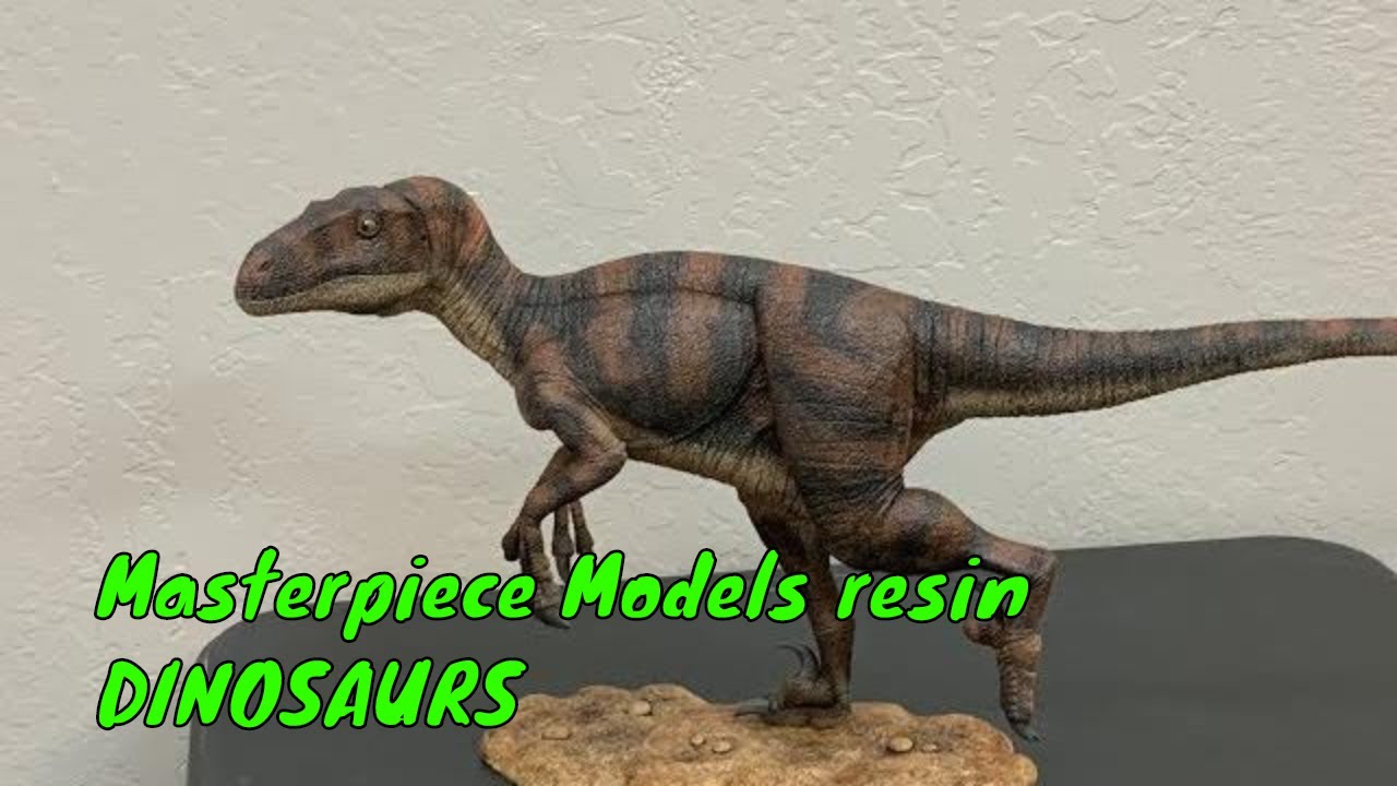 Taking a look at Masterpiece models resin Dinosaur models