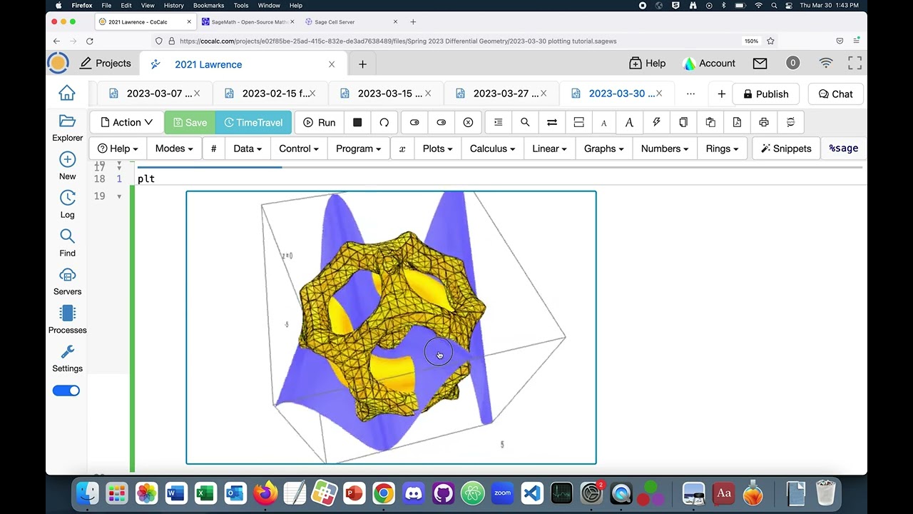 SageMath plotting demo