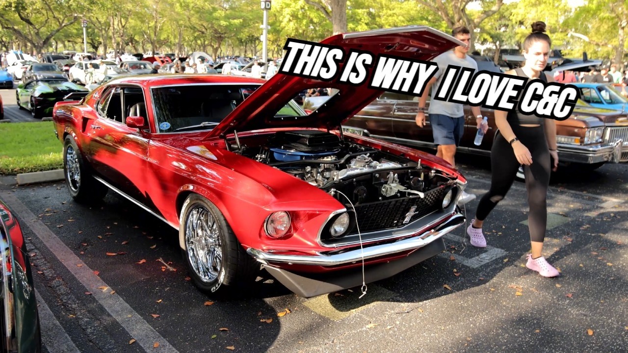 THEY HAD GTA CARS IRL!!! - Cars and Coffee Palm Beach May 2025