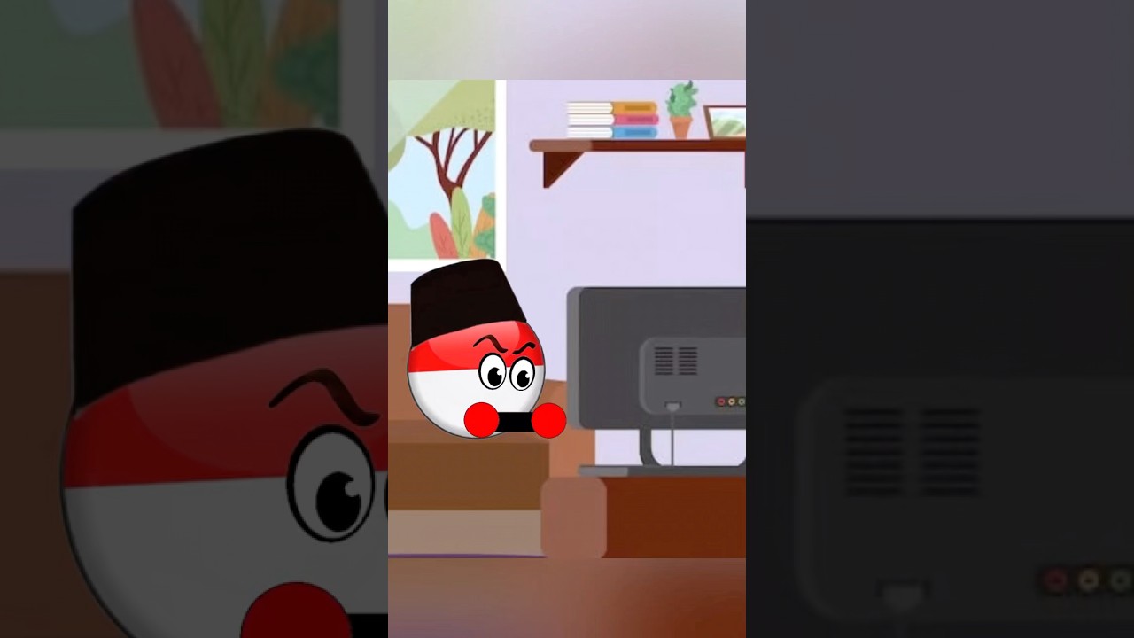 AUTO NGAMUK 🫣😂 #countryballs #memes #shorts #funny #animation