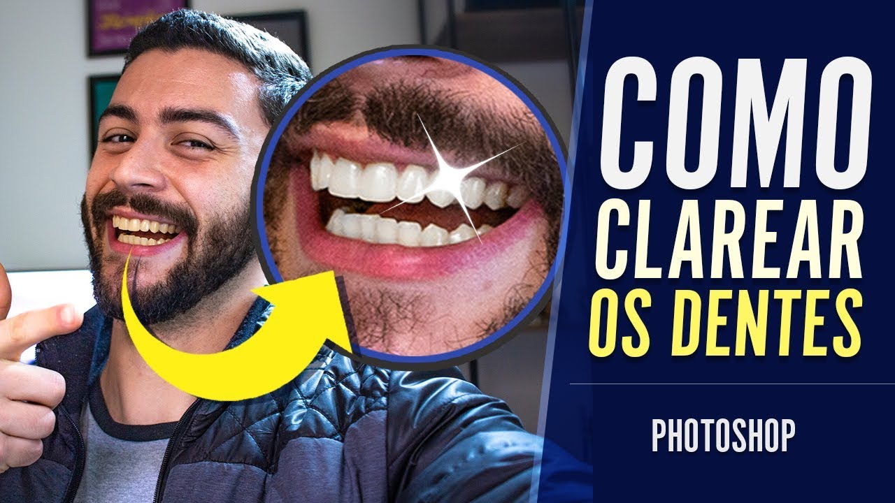 Como deixar DENTES BRANCOS | Tutorial Photoshop