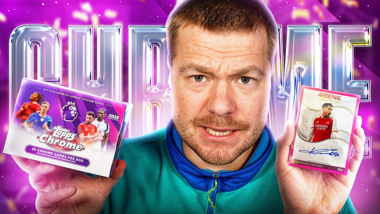 NOWY AUTOGRAF W KOLEKCJI! OTWIERAM TOPPS CHROME VALUE BOX 2026!