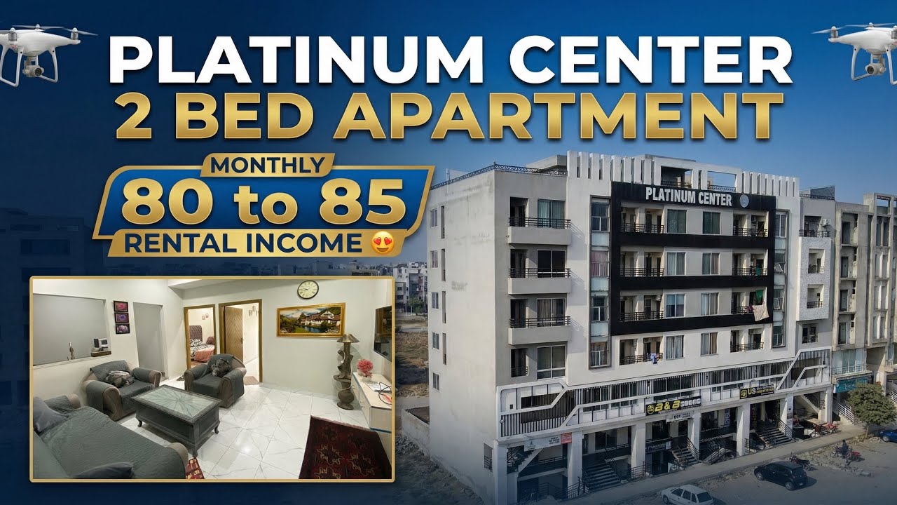 Kya Apko Monthly Income Chaya ?? Toh ye video zaror dekhy end tak #2bedapartment #islamabad 