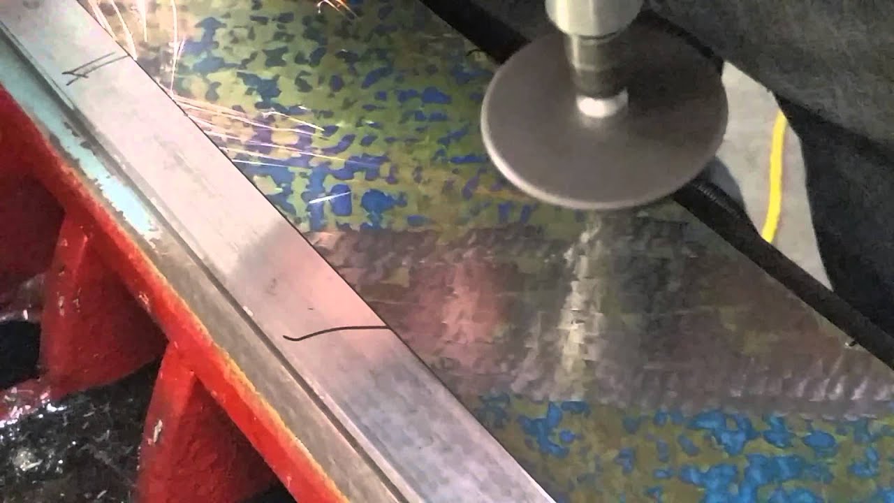 Hand grinding hardened ways