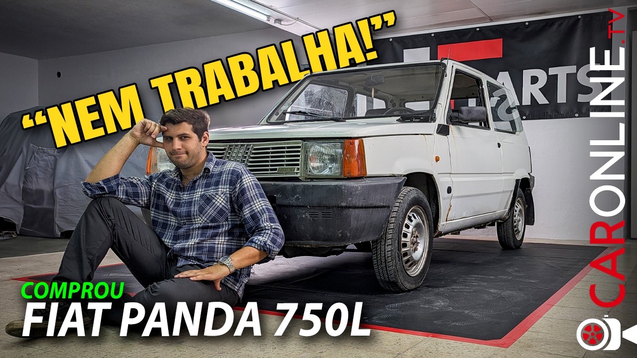 COMPROU um FIAT PANDA e NEM TRABALHA!!