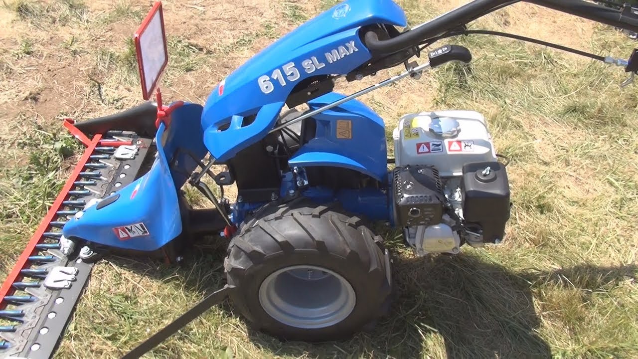 BCS 615 SL Max Lawn Mower Exterior and Interior