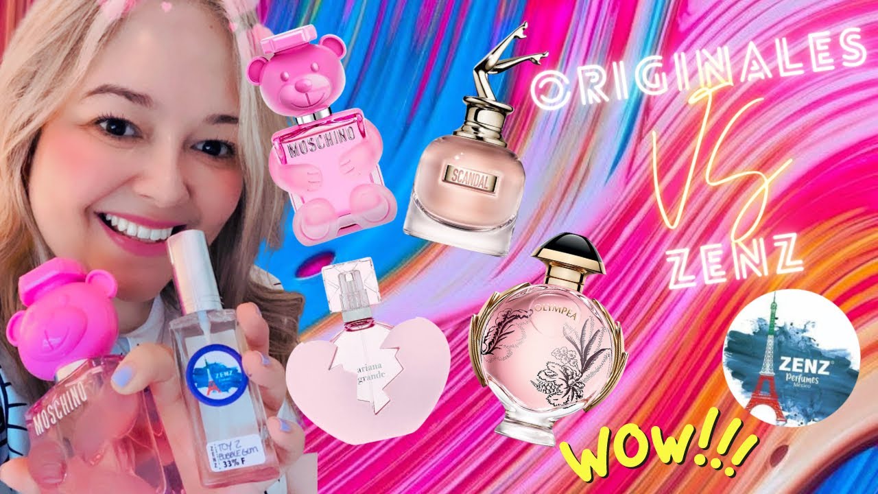 Perfumes zenz ✨💫VS✨💫 perfumes originales!😳😱😨‼️ Se parecen!? ⁉️⁉️🤩🤩🙌🏻♥️❣️