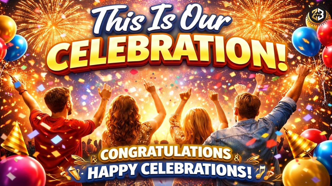 This Is Our Celebration | Uplifting Congratulations Party Anthem