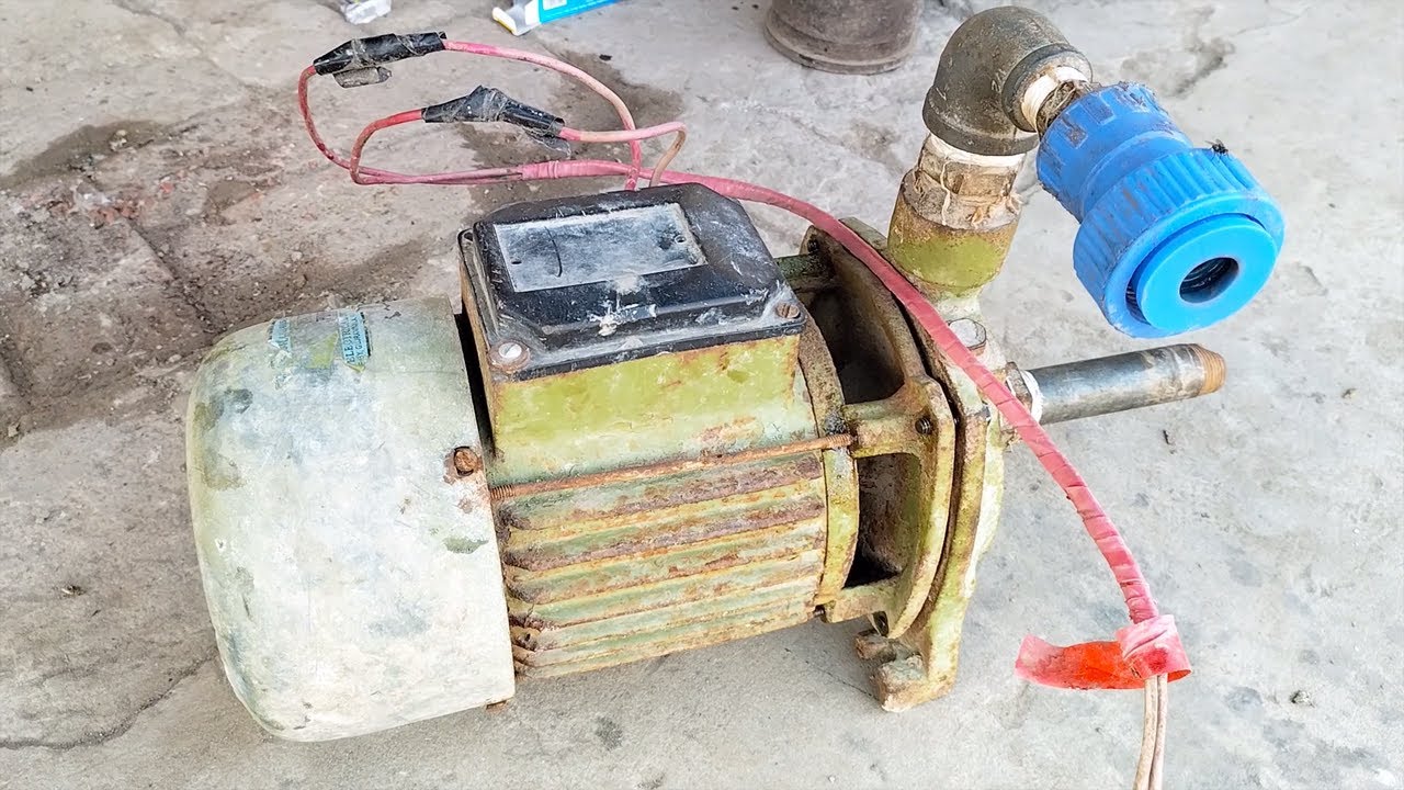 How to replace the bearing of nafees monoblock water pump