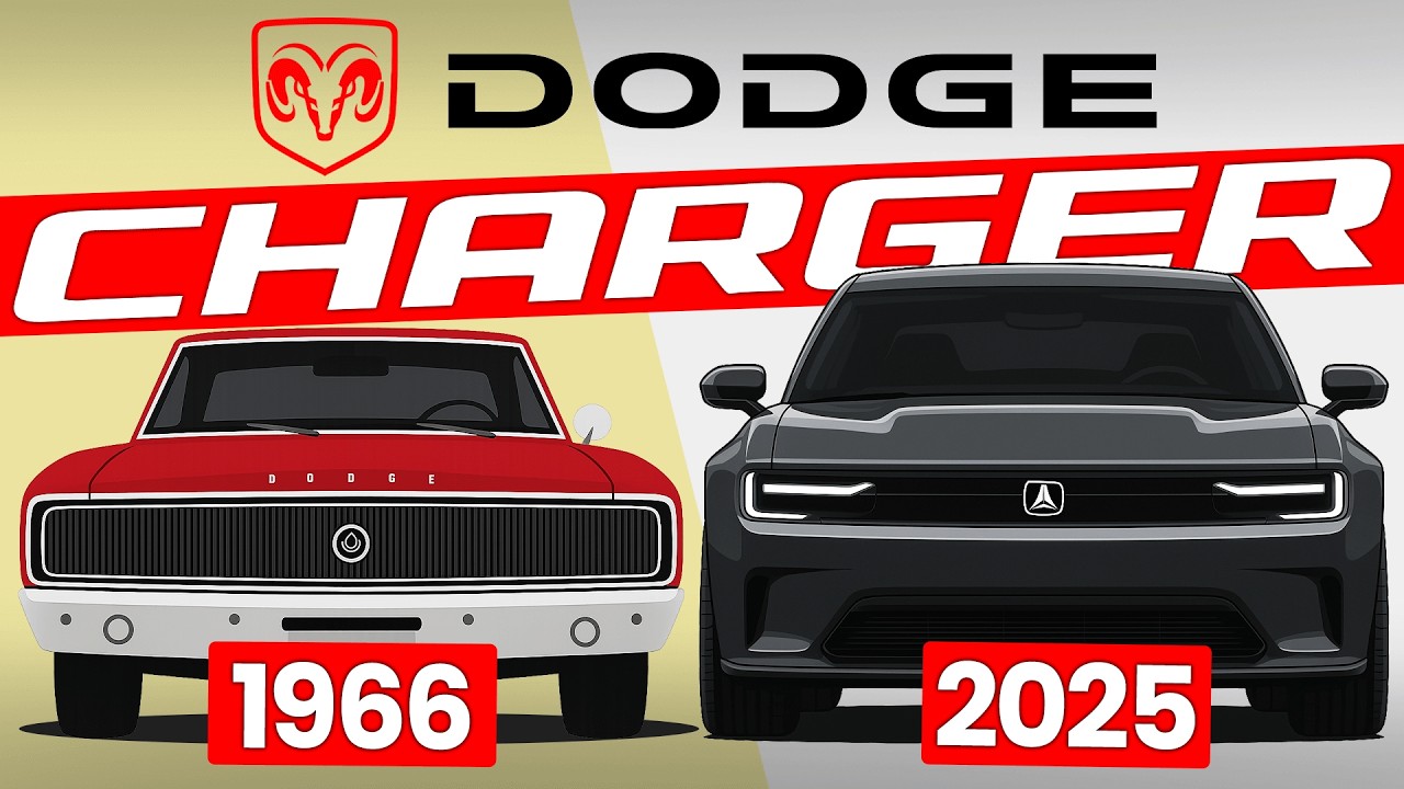 The Evolution of an American Legend: Dodge Charger 1966–2025