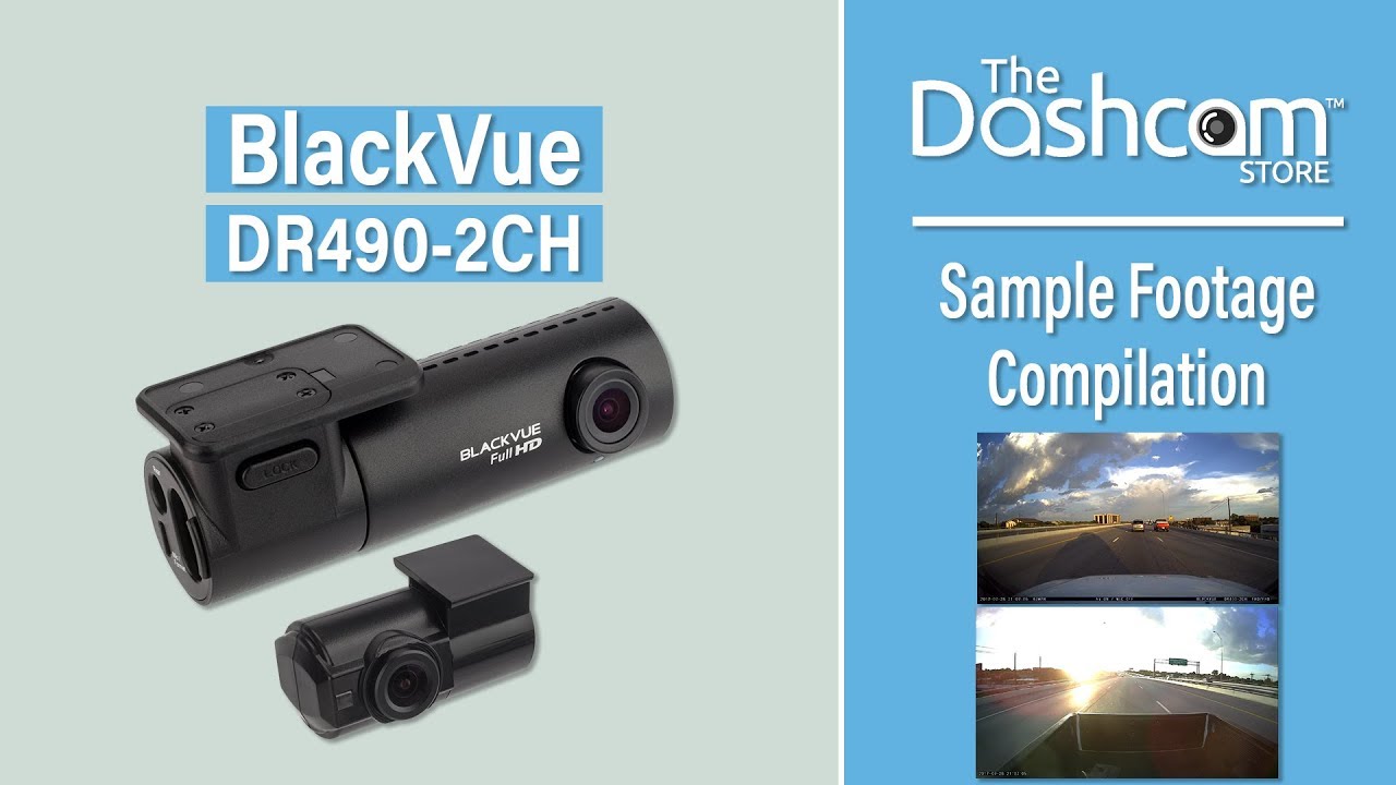BlackVue DR490-2CH Dash Cam Sample Footage | by The Dashcam Store™