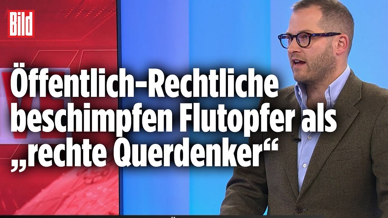 NDR-Medienmagazin „Zapp“ kritisiert Flut-Reportagen von BILD | Kommentar Julian Reichelt