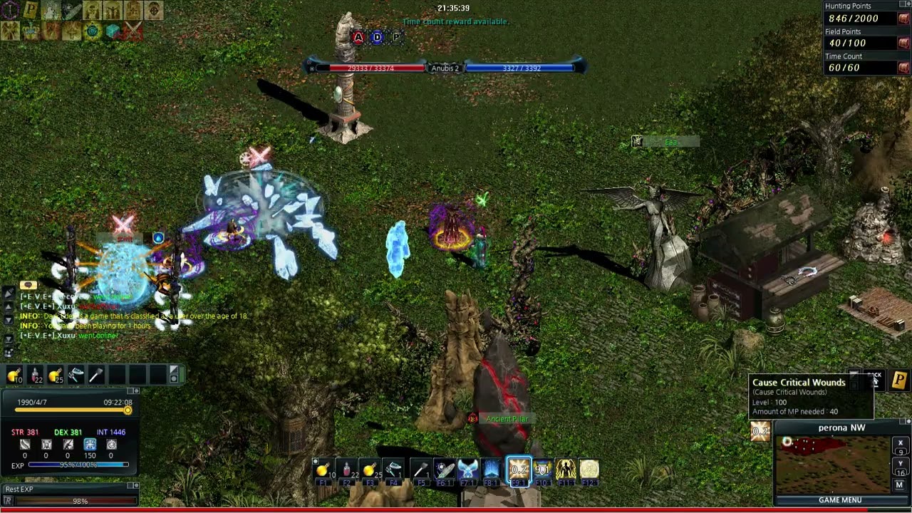 DK healer vs water - Miss