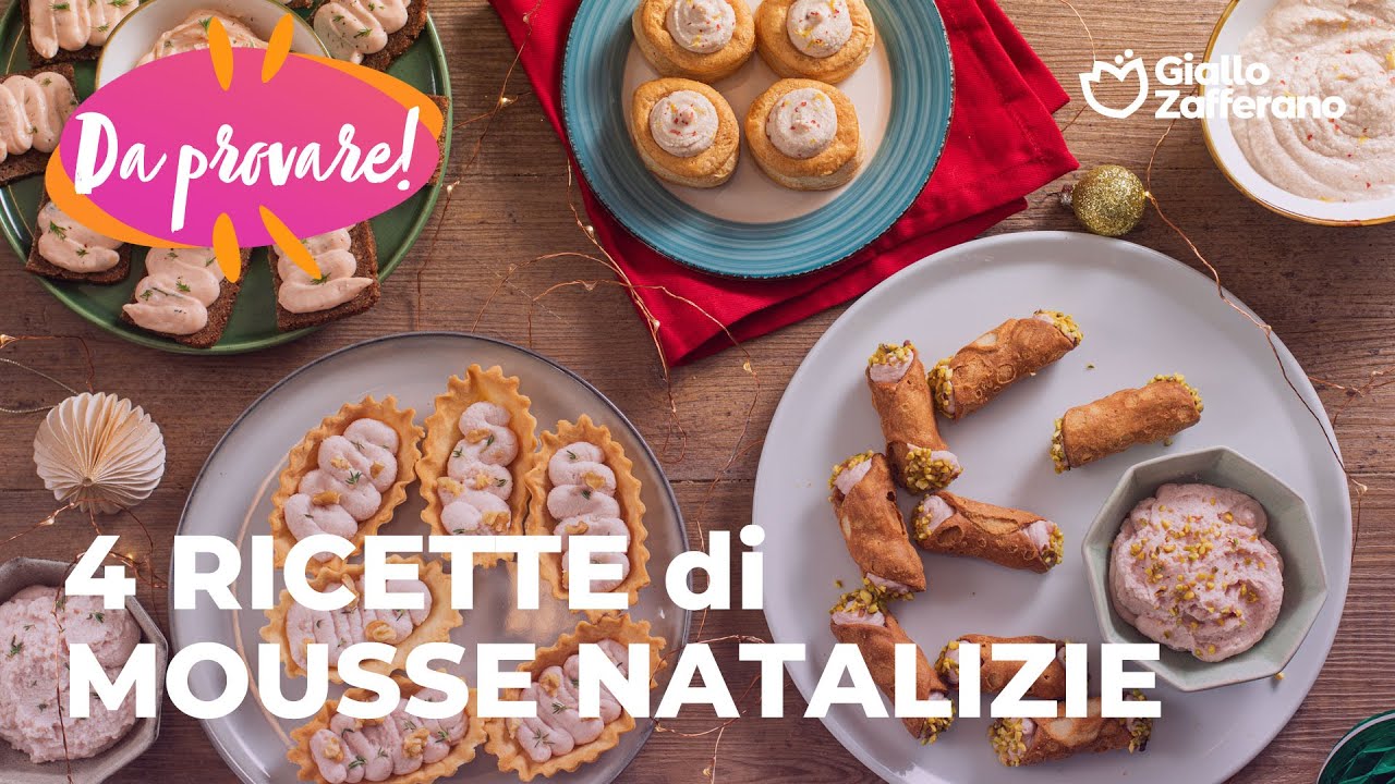 4 RICETTE di MOUSSE NATALIZIE da PROVARE!✨🎄🎅🥰