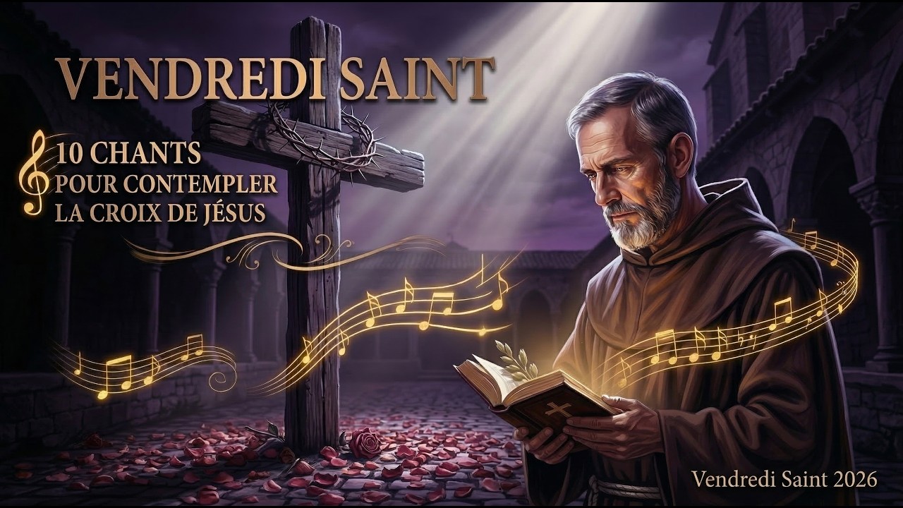 Vendredi Saint – 10 chants pour contempler la croix de Jésus