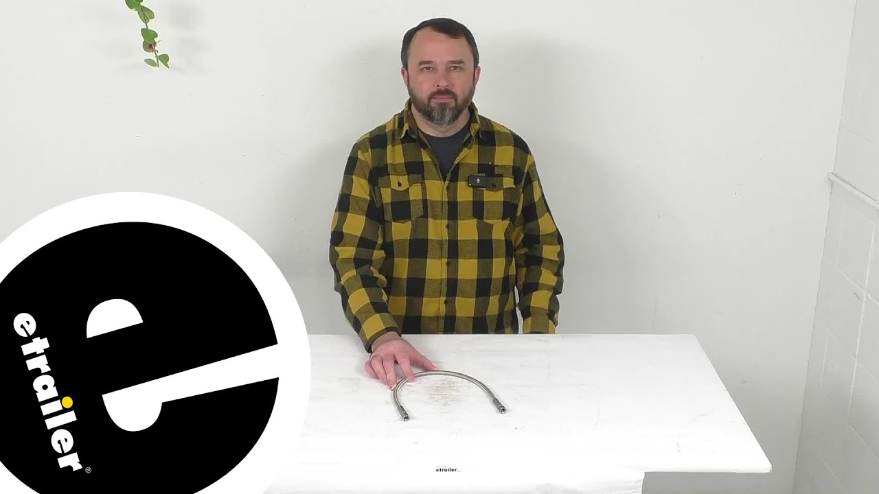 etrailer | Review of ARB Reinforced Stainless Steel Braided Hose - ARB72ZV