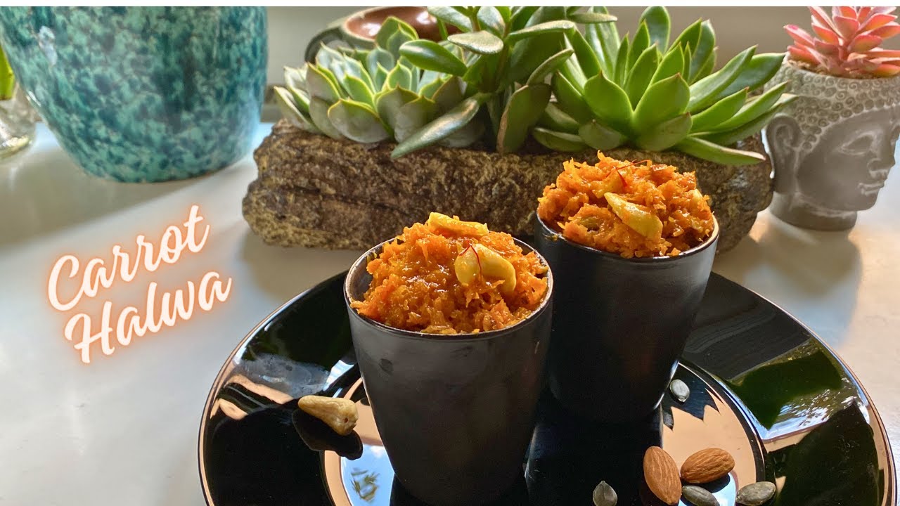 Traditional Indian Dessert Recipe !! Carrot Halwa !! Gajar ka Halwa !! A Sweet treat from India