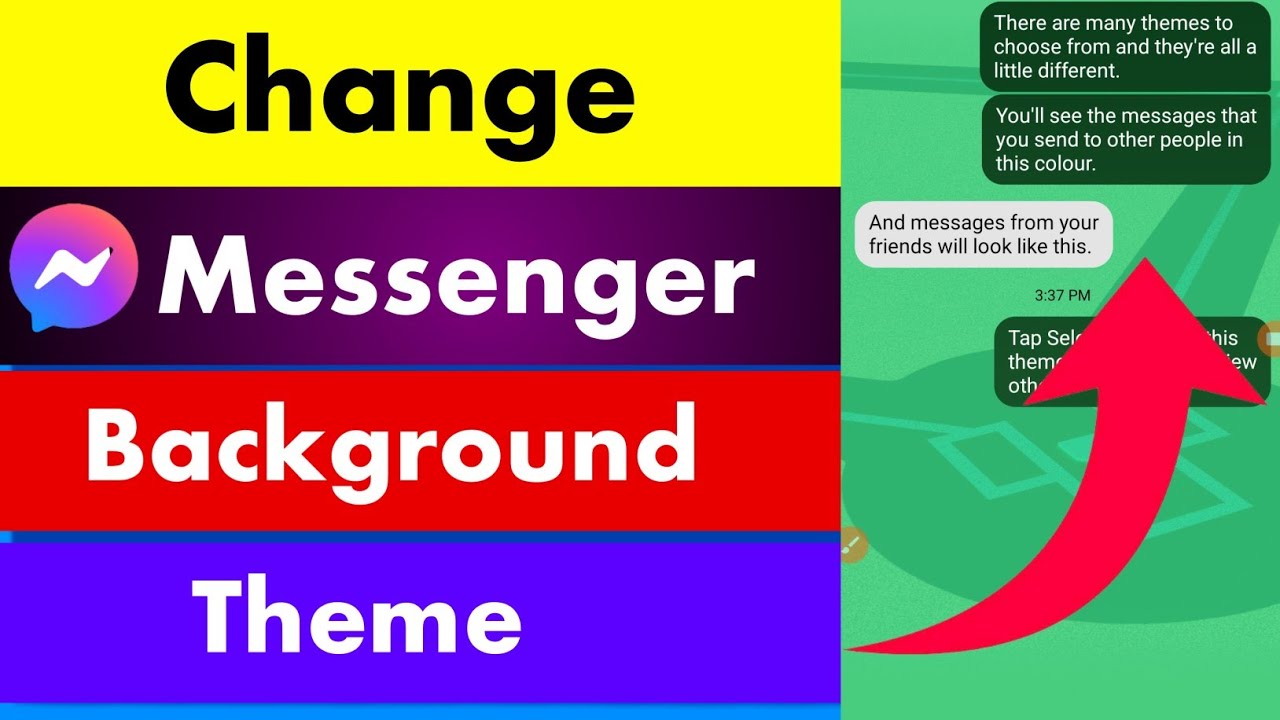 How to Change Messenger Chat Background Theme | Customize Your Messenger Look 2025