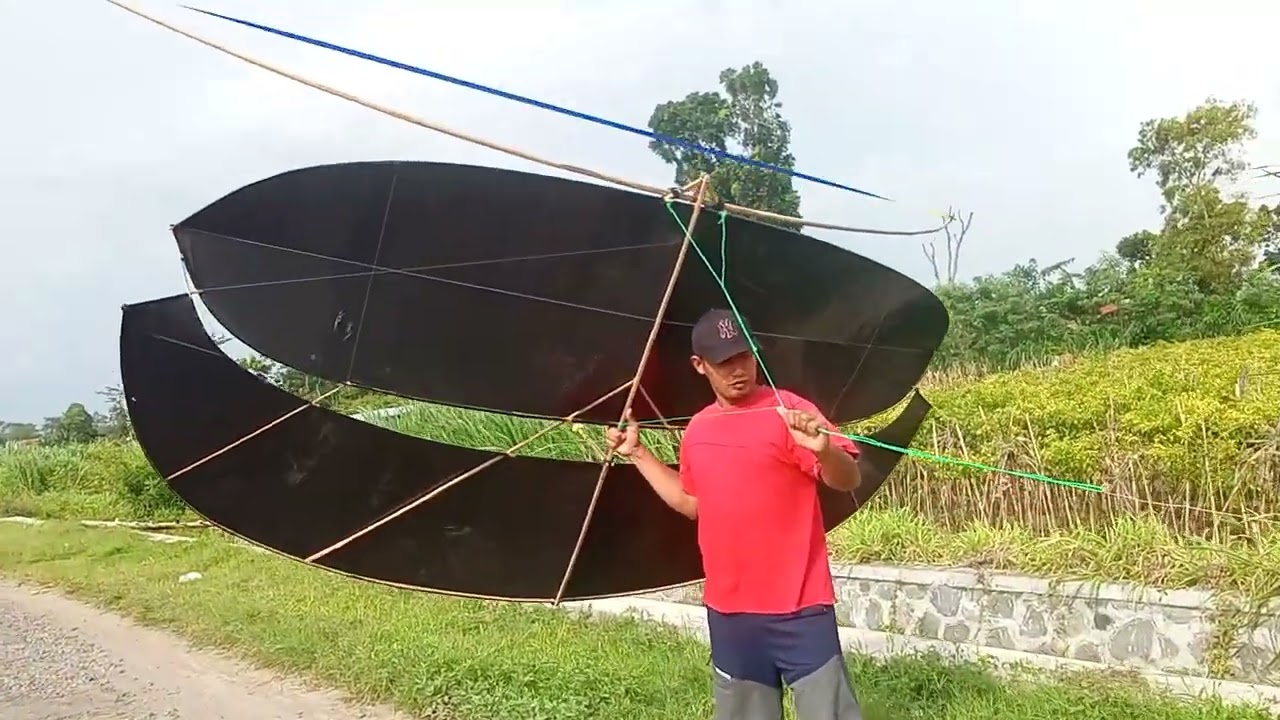 seting layang layang hitam cemani berahir anjlem neng jagungan