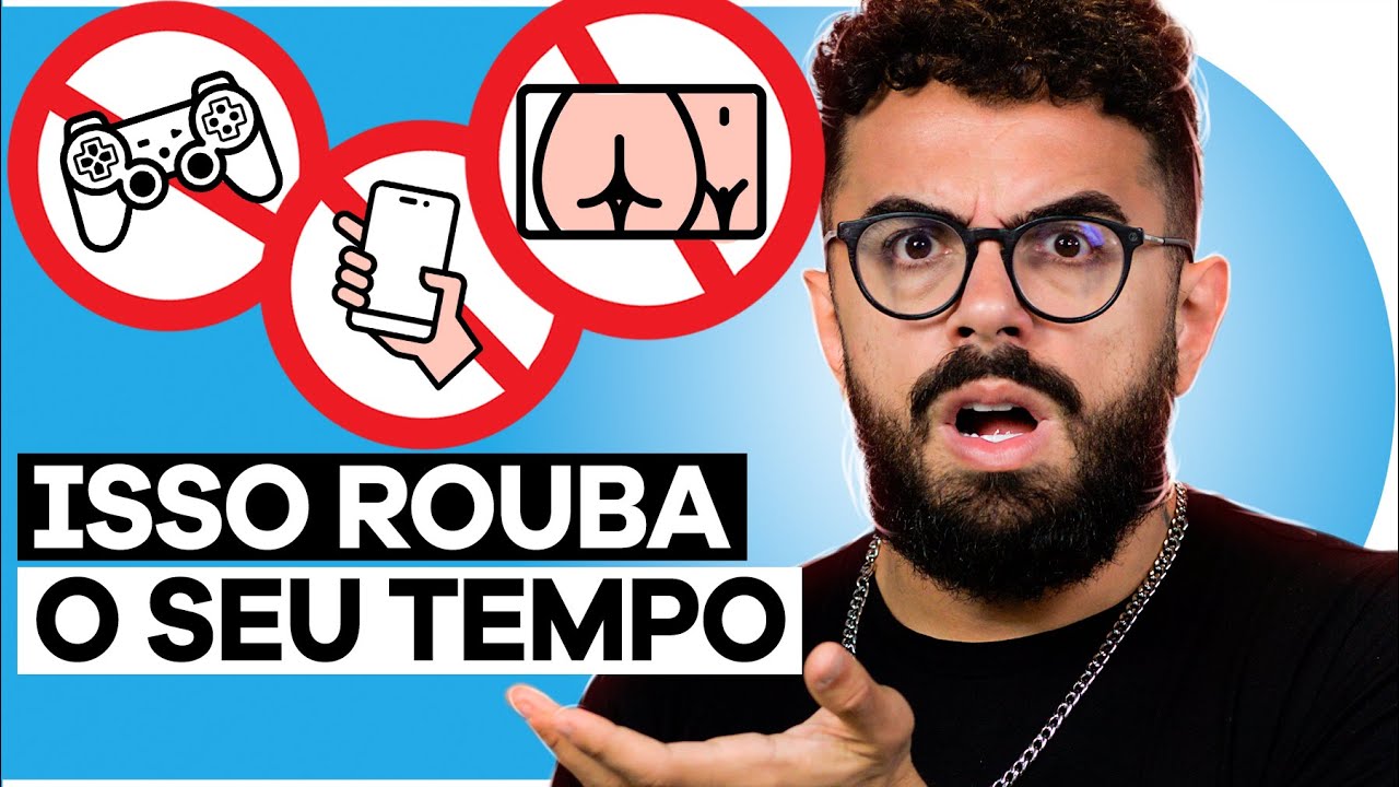 5 COISAS QUE ROUBAM SEU TEMPO (e você não percebe) | PISTOLADA 256