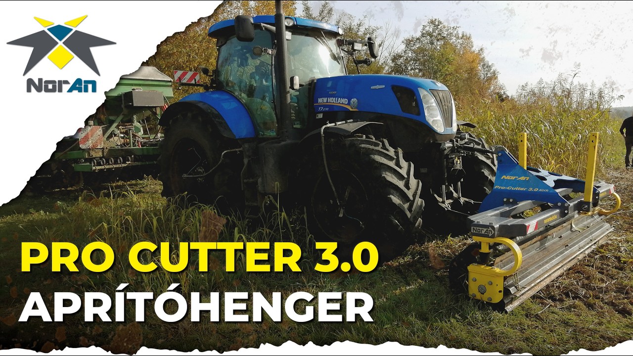 NorAn Pro Cutter 3.0 front/far aprító henger