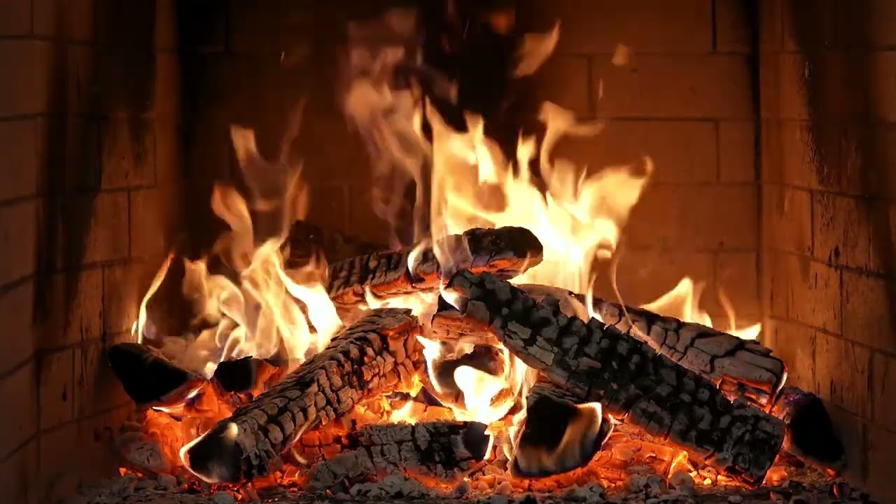 Lareira Aconchegante em 4K  Vídeo Relaxante para Dormir  Estudar ou Meditar