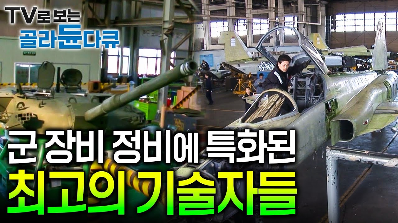 대한민국 국군의 장비를 완벽하게 수리하고 관리하며 재탄생시키는 기술자들┃전차 재생공정┃전투기 공정┃기술직 군무원┃육군 종합정비창과 전투기 정비창┃극한직업┃#골라듄다큐