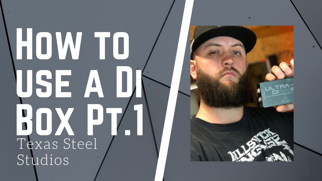 How to use a Di Box Pt.1