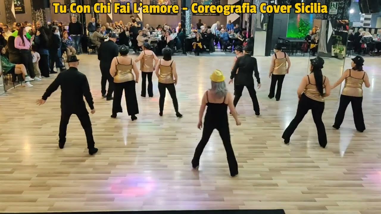 Tu Con Chi Fai L'amore - Coreografia Cover Sicilia Ballo Sanremo2025 - Segue Video di Spalle
