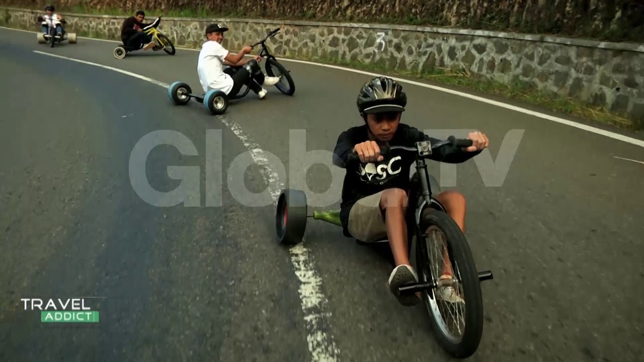 Super Extreme!! Cobain Drift Track Di Pangalengan Seru Abis | Travel Addict (08/10)