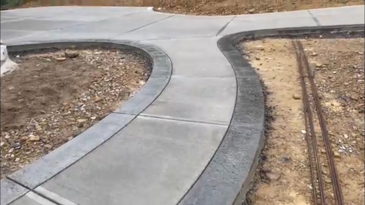 Easy 1-Day Decorative Border Driveway